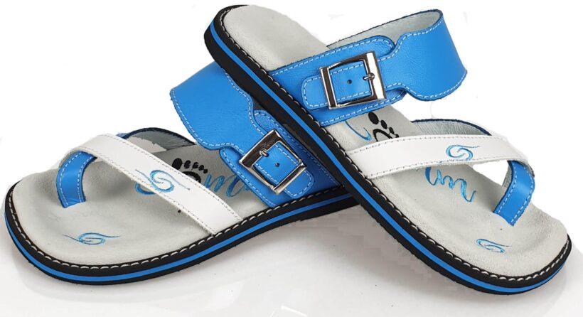Japonke 4054 - modra/bela