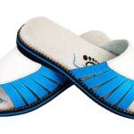 Japonke 4056 - bela/modra